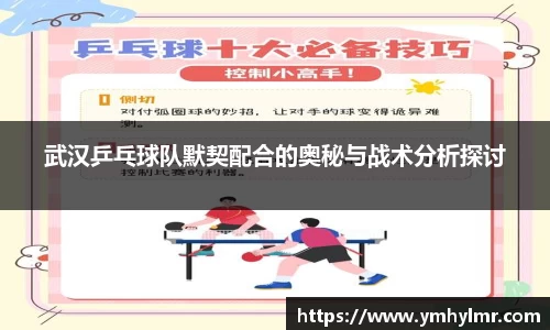 武汉乒乓球队默契配合的奥秘与战术分析探讨